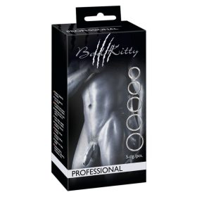 Sada Bad Kitty z 5 kovových kroužků