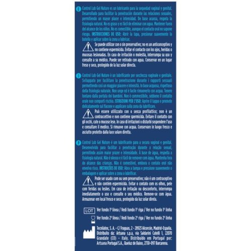 CONTROL - LUB GEL NATURE SÍKOSÍTÓ 75 ML