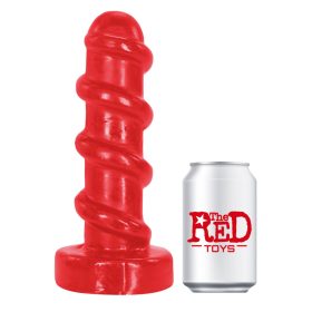 Cyclone – sensual vibrator 25 x 8.5 cm in precious red