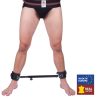 Adjustable metal rod with leather cuffs – 35-60 cm