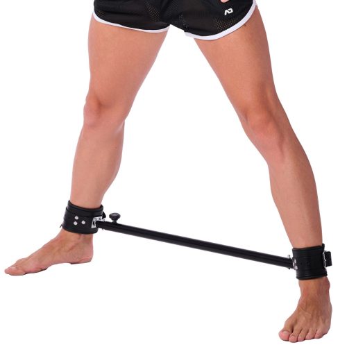 Adjustable metal rod with leather wrists – 65-120 cm