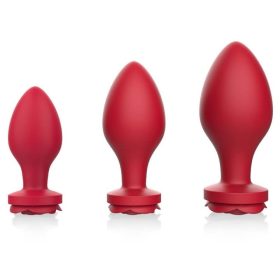 Bijou Rosa – 3 x Premium Anal Plug Set