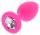 Bijou Diamond – Premium Pink Anal Plug M 7x3.5 cm