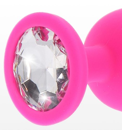 Bijou Diamond – Premium Pink Anal Plug M 7x3.5 cm
