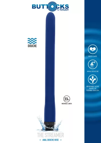 Streamer – silicone rectal wash tip 23 x 2 cm