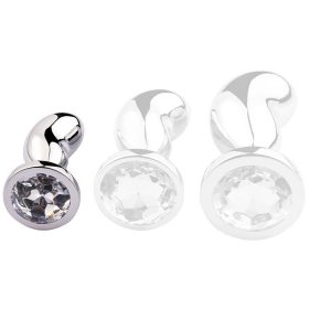 Bijou BEAN SILVER – premium anal accessory, size S