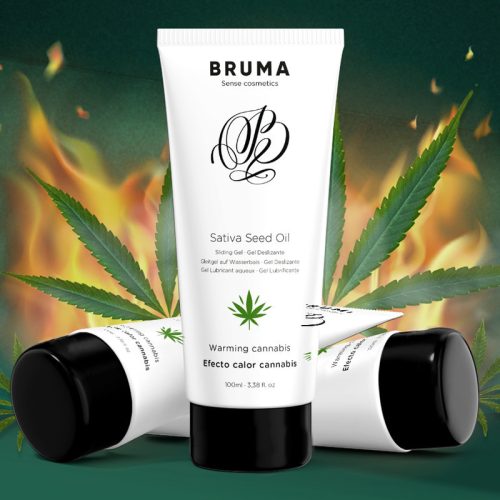 BRUMA - Warming Slider Gel in Cannabis Flavour 100 ml