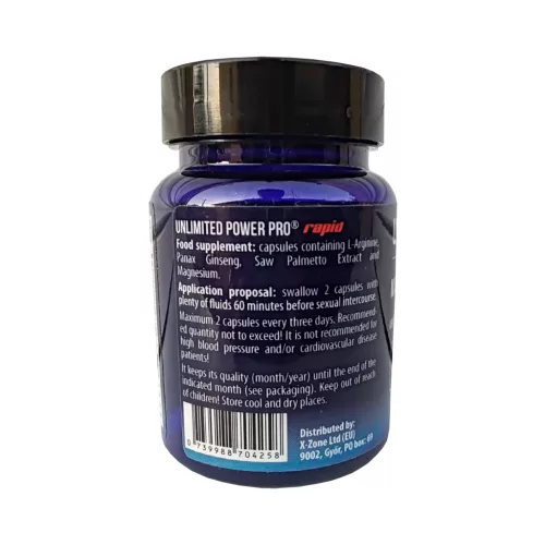 Unlimited Power Pro-Rapid Potency Enhancer Capsules 10 pcs